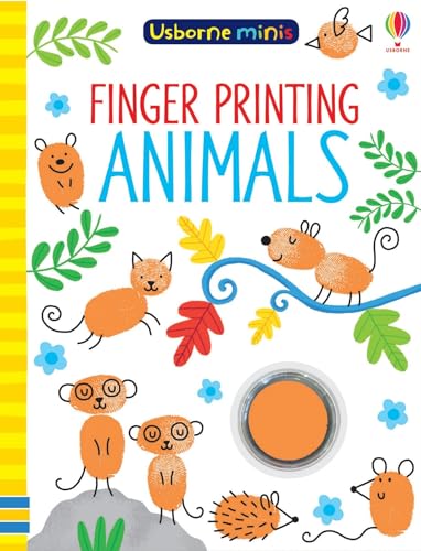 Finger Printing Animals (Usborne Minis)