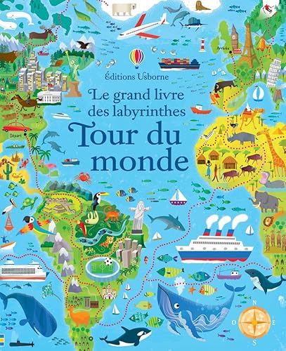 Le grand livre des labyrinthes - Tour du monde Le grand livre des labyrinthes - Tour du monde