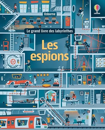 Les espions - Le grand livre des labyrinthes Les espions - Le grand livre des labyrinthes