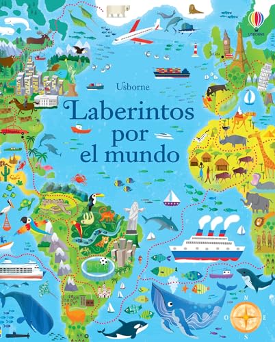 MAPAS CON LABERINTOS (Laberintos divertidos) von Usborne