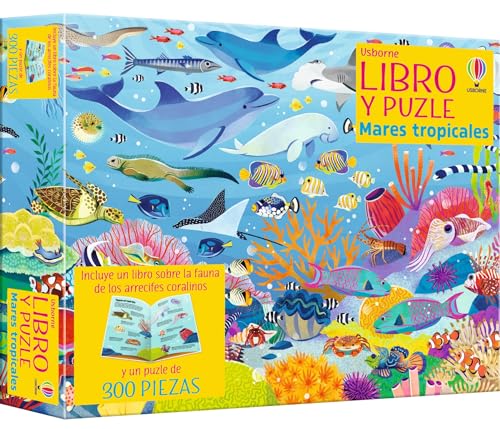 Mares tropicales (Libro y puzle) von Ediciones Usborne