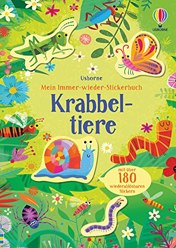 Mein Immer-wieder-Stickerbuch: Krabbeltiere (Meine Immer-wieder-Stickerbücher) von Usborne