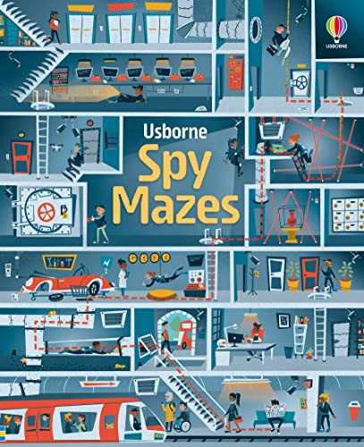 Spy Mazes (Maze Books) von Usborne