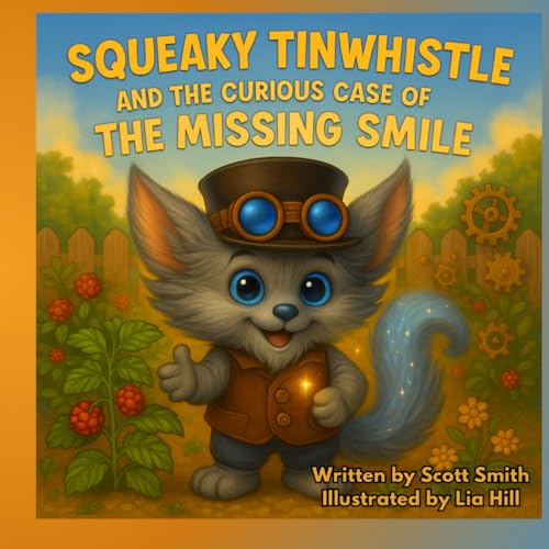 Squeaky Tinwhistle and the Curious Case of the Missing Smile (coloring/activity book) von Independently published
