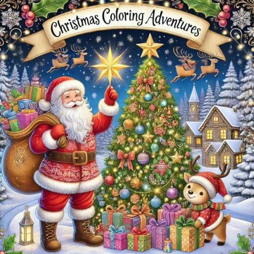 Christmas coloring adventures: The best coloring book for christmas Christmas coloring adventures: The best coloring book for christmas von Independently published