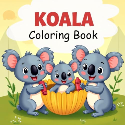 Koala Coloring Book – Big, Bold Koalas!: This Koala Coloring Book Is Filled with Friendly Koalas in Fun Outfits, Easy-to-Color Pages Perfect for Young Koala Fans Ages 3–12 Koala Coloring Book – Big, Bold Koalas!: This Koala Coloring Book Is Filled with Friendly Koalas in Fun Outfits, Easy-to-Color Pages Perfect for Young Koala Fans Ages 3–12 von Independently published