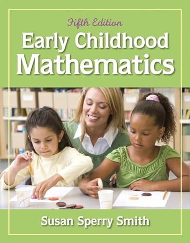 Early Childhood Mathematics von Pearson