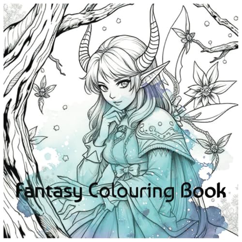 Fantasy Colouring Book for Adults and Teens: Adult Relaxing and Magical Art For Colouring Fantasy Colouring Book for Adults and Teens: Adult Relaxing and Magical Art For Colouring von Independently published
