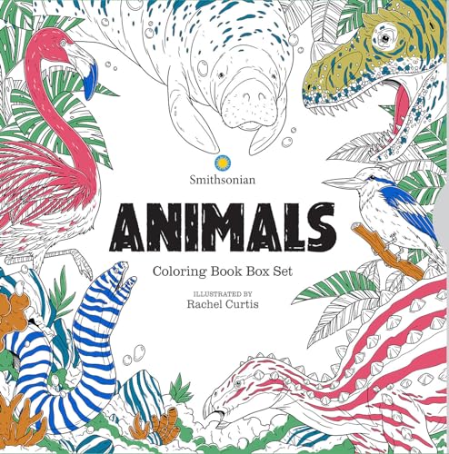 Animals: A Smithsonian Coloring Book Box Set: A Smithsonian Coloring Book Set von IDW