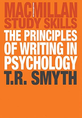 The Principles of Writing in Psychology (Macmillan Study Skills) von Red Globe Press