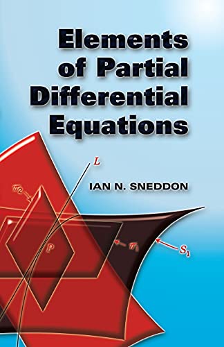 Elements of Partial Differential Equations (Dover Books on Mathematics)