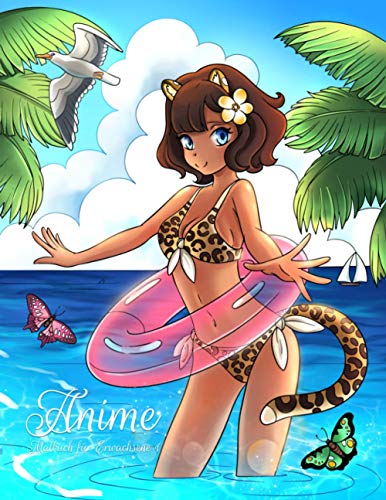 Anime-Malbuch für Erwachsene