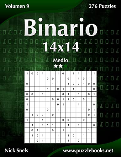 Binario 14x14 - Medio - Volumen 9 - 276 Puzzles