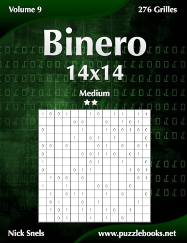 Binero 14x14 - Medium - Volume 9 - 276 Grilles Binero 14x14 - Medium - Volume 9 - 276 Grilles