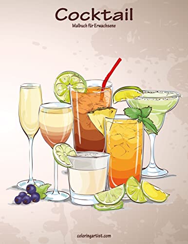 Cocktail-Malbuch für Erwachsene 1 Cocktail-Malbuch für Erwachsene 1