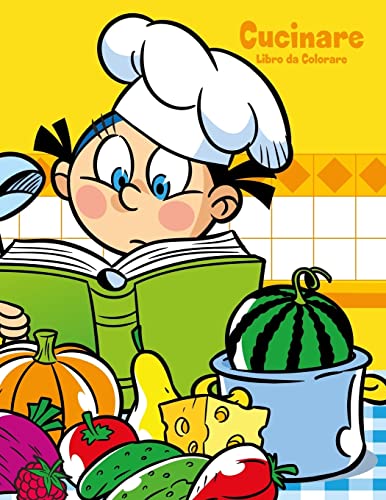 Cucinare Libro da Colorare 1