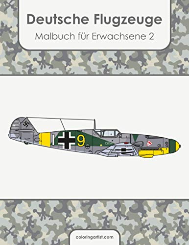 Deutsche Flugzeuge Malbuch für Erwachsene 2