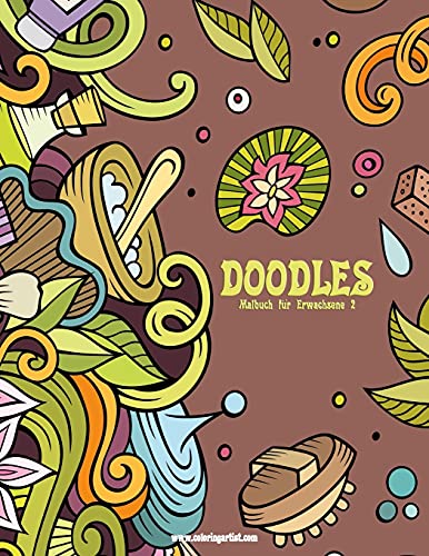 Doodles Malbuch für Erwachsene 2 Doodles Malbuch für Erwachsene 2