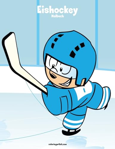 Eishockey-Malbuch 1 von CREATESPACE