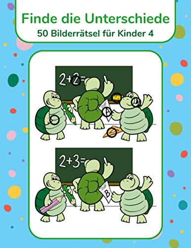 Finde die Unterschiede - 50 Bilderrätsel für Kinder 4 von Independently published