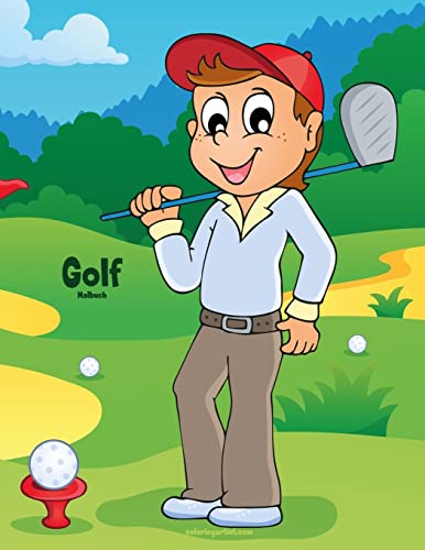 Golf-Malbuch 1 von Createspace Independent Publishing Platform