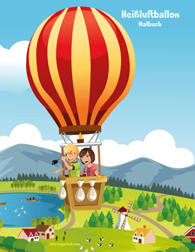 Heißluftballon-Malbuch 1 Heißluftballon-Malbuch 1 von CREATESPACE