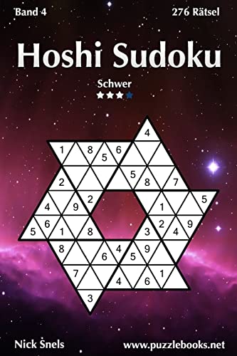 Hoshi Sudoku - Schwer - Band 4 - 276 Rätsel Hoshi Sudoku - Schwer - Band 4 - 276 Rätsel