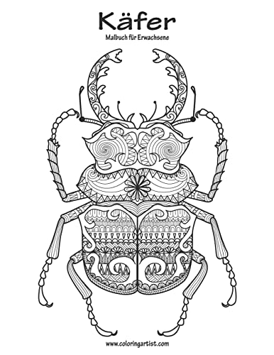 Käfer-Malbuch für Erwachsene 1 Käfer-Malbuch für Erwachsene 1 von CREATESPACE