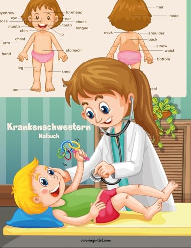 Krankenschwestern-Malbuch 1 Krankenschwestern-Malbuch 1 von CREATESPACE
