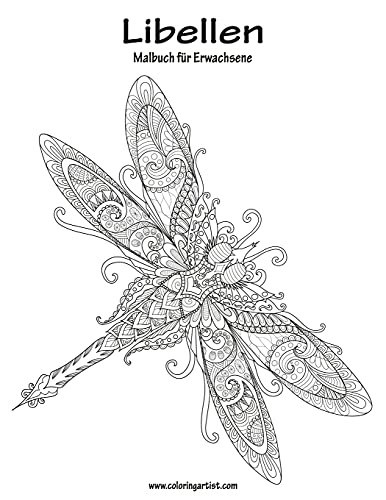 Libellen-Malbuch für Erwachsene 1