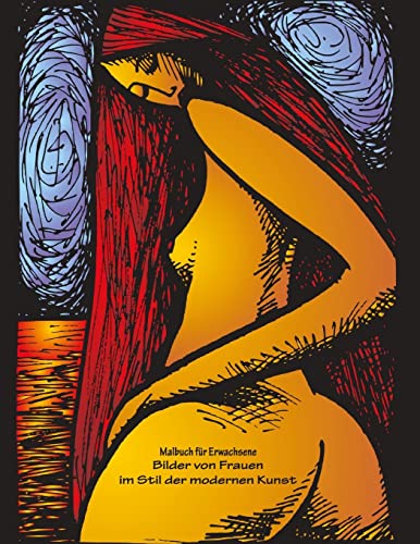 Malbuch für Erwachsene - Bilder von Frauen im Stil der modernen Kunst 1 Malbuch für Erwachsene - Bilder von Frauen im Stil der modernen Kunst 1