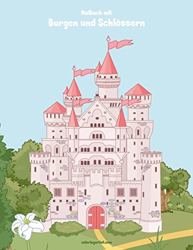 Malbuch mit Burgen und Schlössern 1
