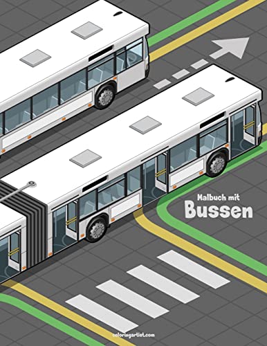 Malbuch mit Bussen 1 Malbuch mit Bussen 1
