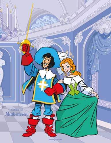 Malbuch mit Musketieren 1 Malbuch mit Musketieren 1