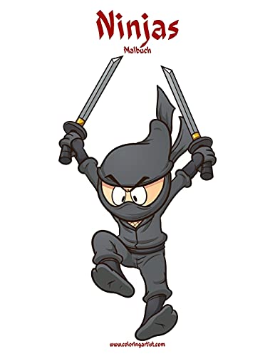 Ninjas-Malbuch 1 von Createspace Independent Publishing Platform