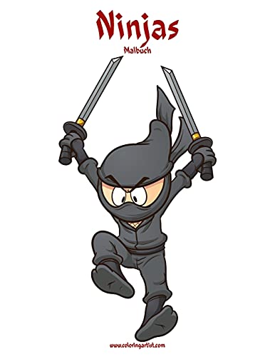 Ninjas-Malbuch 1 Ninjas-Malbuch 1