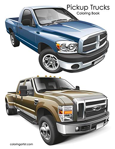 Pickup Trucks Coloring Book Pickup Trucks Coloring Book