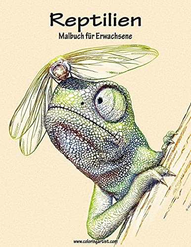 Reptilienmalbuch für Erwachsene 1 Reptilienmalbuch für Erwachsene 1