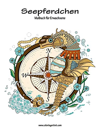 Seepferdchen-Malbuch für Erwachsene 1 Seepferdchen-Malbuch für Erwachsene 1