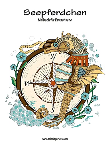 Seepferdchen-Malbuch für Erwachsene 1