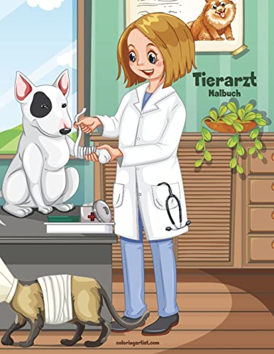 Tierarzt-Malbuch 1 von Createspace Independent Publishing Platform