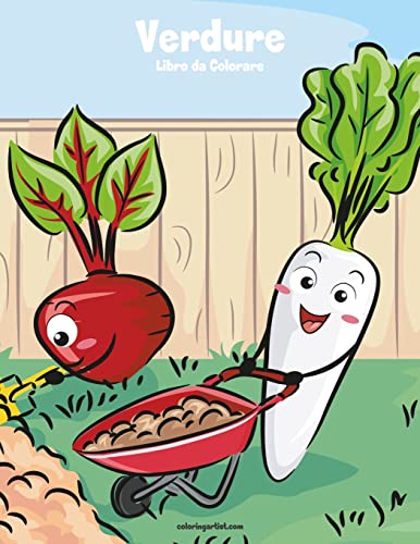 Verdure Libro da Colorare 1 Verdure Libro da Colorare 1