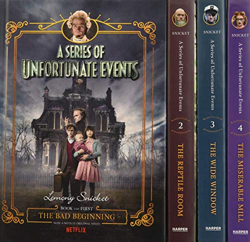 A Series of Unfortunate Events #1-4 Netflix Tie-in Box Set A Series of Unfortunate Events #1-4 Netflix Tie-in Box Set