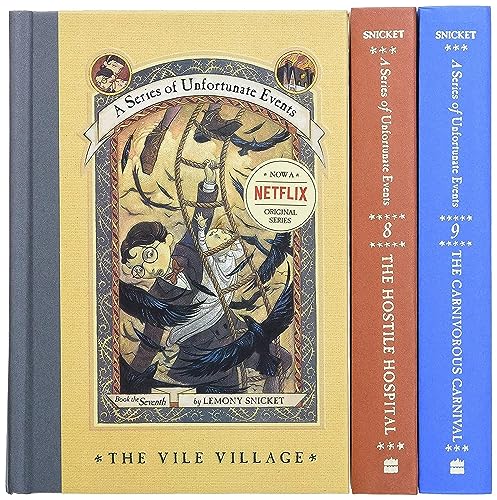 A Series of Unfortunate Events Box: The Dilemma Deepens (Books 7-9)