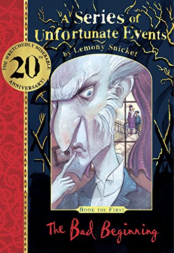 The Bad Beginning 20th anniversary gift edition: The official anniversary edition of Book 1 in Lemony Snicket’s bestselling series. With a red fabric ... gift! (A Series of Unfortunate Events) von Farshore