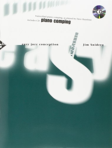 Easy Jazz Conception Piano Comping: Transcribed and edited piano comping as played by David Hazeltine. Klavier. Lehrbuch mit Online-Audiodatei.