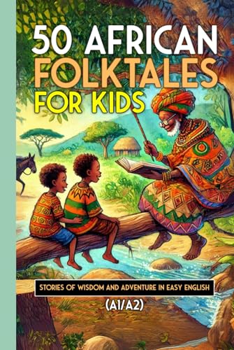 50 African Folktales for Kids and ESL learners: Stories of Wisdom and Adventure in Easy English (A1/A2): Timeless African Short Stories to Spark Imagination and Build English Skills for Young Readers von Independently published