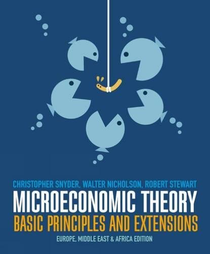 Microeconomic Theory von Cengage Learning EMEA