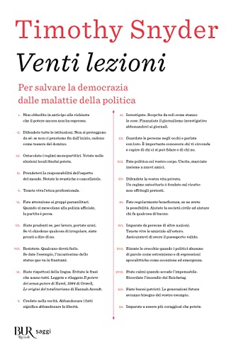 Venti lezioni. Per salvare la democrazia dalle malattie della politica (BUR Saggi) von Rizzoli