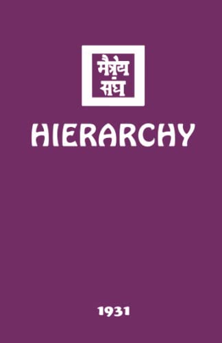 Hierarchy (The Agni Yoga Series, Band 7) von Agni Yoga Society, Incorporated